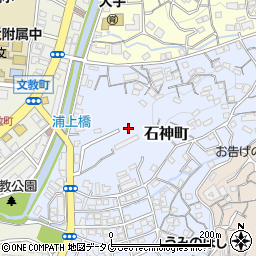 長崎県長崎市石神町31周辺の地図