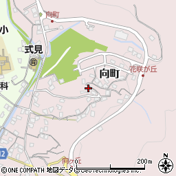 長崎県長崎市向町1254周辺の地図