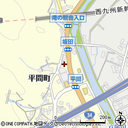 長崎県長崎市平間町934周辺の地図