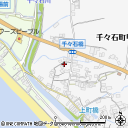 長崎県雲仙市千々石町甲210周辺の地図