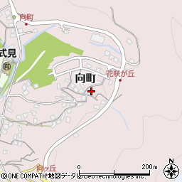 長崎県長崎市向町1706周辺の地図