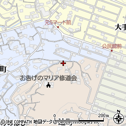 長崎県長崎市辻町19-7周辺の地図