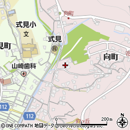 長崎県長崎市向町1197周辺の地図