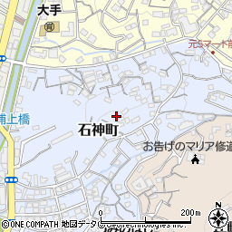 長崎県長崎市石神町30周辺の地図