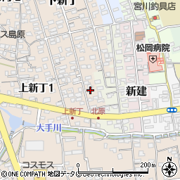 長崎県島原市下新丁2461周辺の地図
