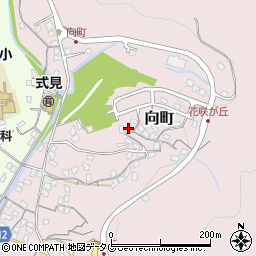 長崎県長崎市向町1708周辺の地図