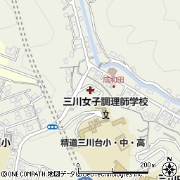 長崎県長崎市三川町1232周辺の地図