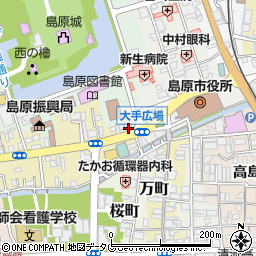 株式会社九州テクノ島原営業所周辺の地図