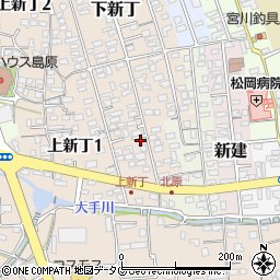 長崎県島原市下新丁2460周辺の地図