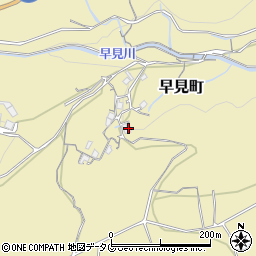 長崎県諫早市早見町1409周辺の地図