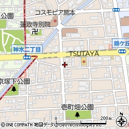 熊本県予防医学協会周辺の地図