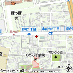 熊本県警備業協会（一般社団法人）周辺の地図