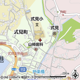 長崎県長崎市式見町672周辺の地図