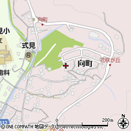 長崎県長崎市向町1707周辺の地図