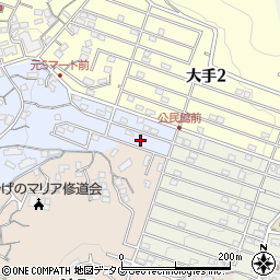 長崎県長崎市石神町38周辺の地図