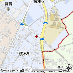 九州地下開発周辺の地図