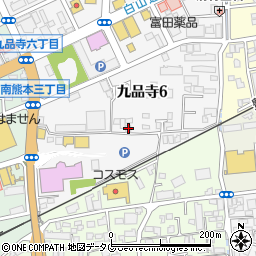 メゾン九品寺壱番館周辺の地図