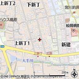 長崎県島原市下新丁2457周辺の地図