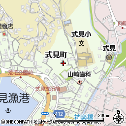 長崎県長崎市式見町267周辺の地図