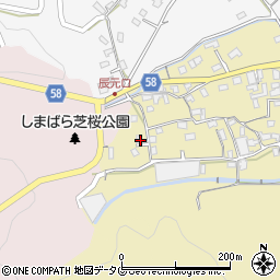 長崎県島原市下折橋町3541周辺の地図