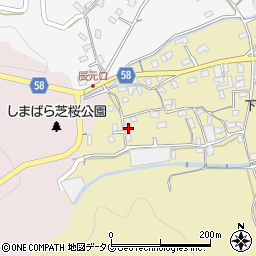 長崎県島原市下折橋町3593周辺の地図
