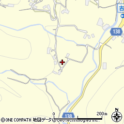 長崎県諫早市飯盛町古場361-2周辺の地図