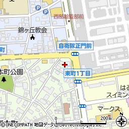 熊本県熊本市東区健軍本町27周辺の地図