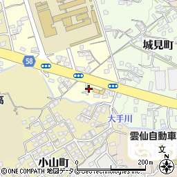 株式会社長崎土建工業所　島原支店周辺の地図