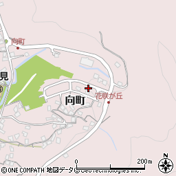 長崎県長崎市向町1741周辺の地図