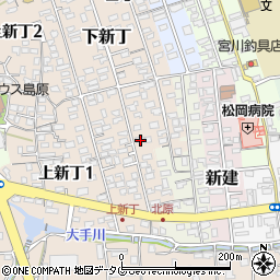 長崎県島原市下新丁2450周辺の地図