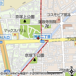 株式会社アート　熊本支店周辺の地図
