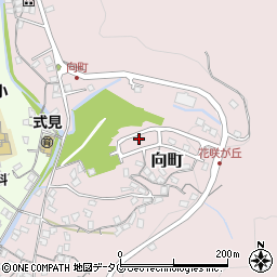 長崎県長崎市向町1712周辺の地図