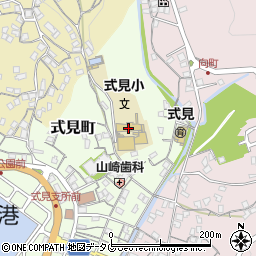 長崎市立式見小学校周辺の地図