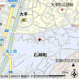 長崎県長崎市石神町33周辺の地図