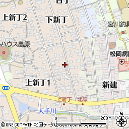 長崎県島原市下新丁2448周辺の地図