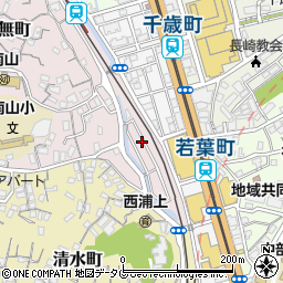 長崎県長崎市音無町2-20周辺の地図