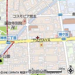 セキスイハイム九州株式会社熊本支店営業部周辺の地図