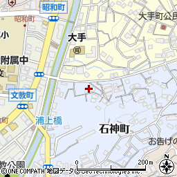 長崎県長崎市石神町32周辺の地図