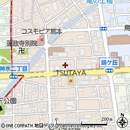 セキスイハイム九州株式会社熊本支店周辺の地図
