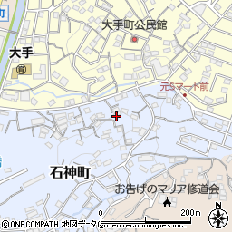 長崎県長崎市石神町34周辺の地図