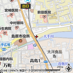 長崎県島原市片町542周辺の地図