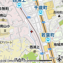 長崎県長崎市音無町2-8周辺の地図