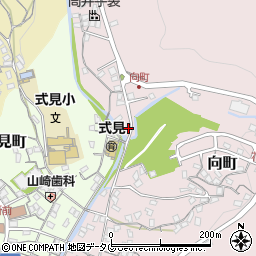 長崎県長崎市向町2293周辺の地図