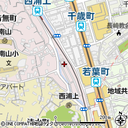 長崎県長崎市音無町2-18周辺の地図