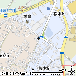 桜木東地域コミュニティセンター周辺の地図