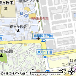 熊本県ひとり親家庭福祉協議会（居住支援法人）周辺の地図