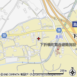 長崎県島原市下折橋町3649周辺の地図