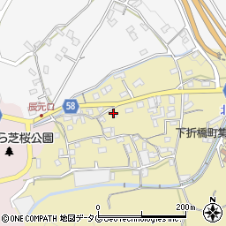 長崎県島原市下折橋町3622周辺の地図