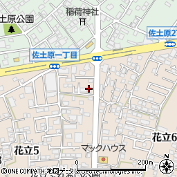 竹中電業株式会社　熊本営業所周辺の地図