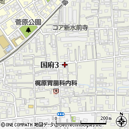 国府アパート周辺の地図